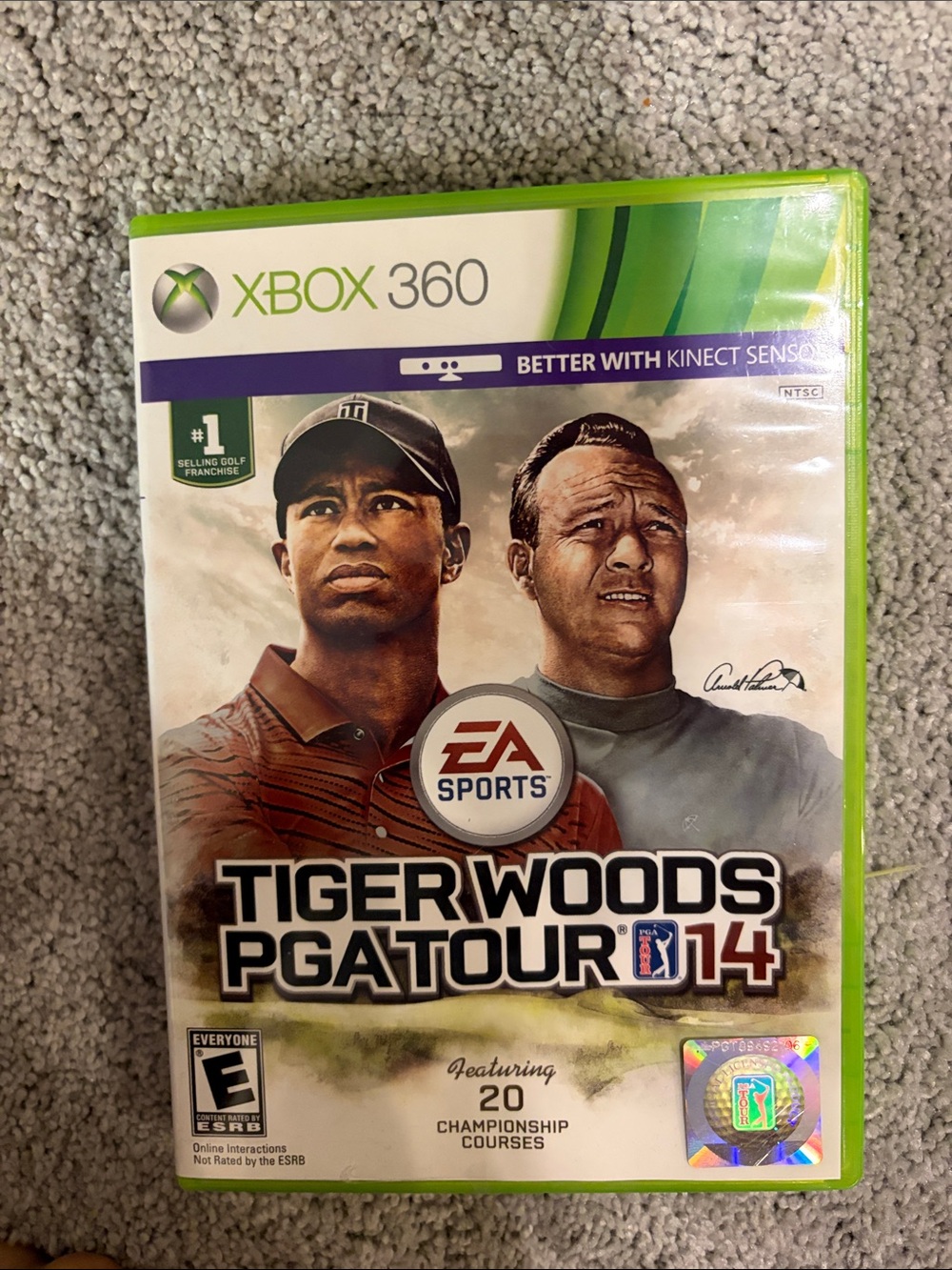 EA SPORTS Tiger Woods PGA TOUR 14 for Xbox 360 - Green Case